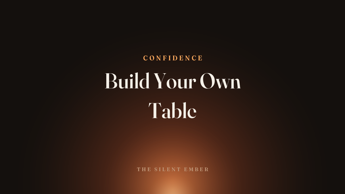 Build Your Own Table — The Silent Ember