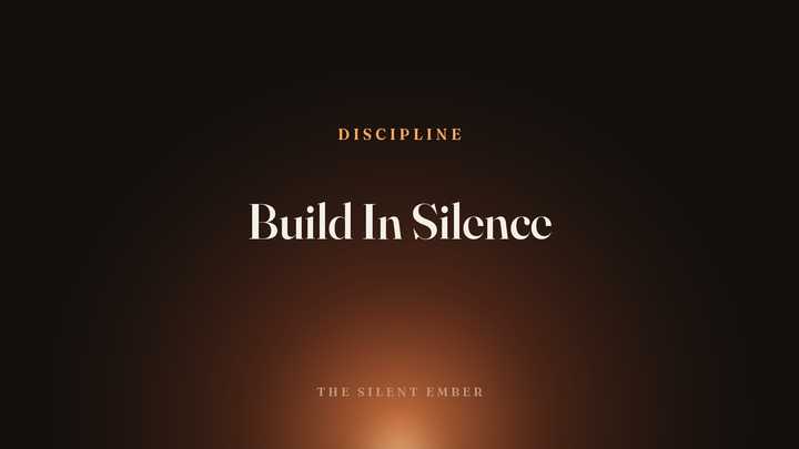 Build In Silence — The Silent Ember