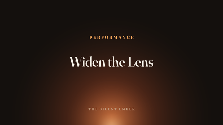 Widen the Lens — The Silent Ember